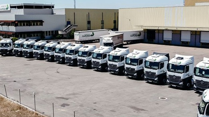 Imagen de parte de la flota