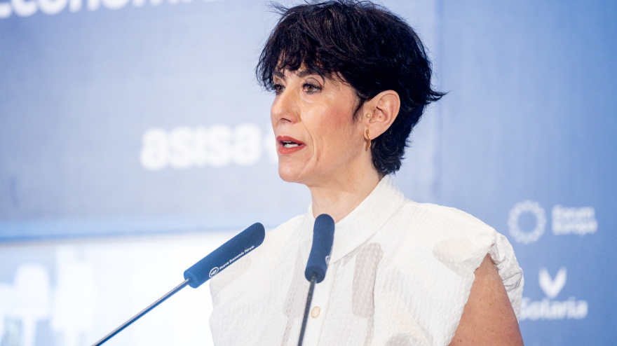 La ministra de Inclusión, Seguridad Social y Migraciones, Elma Saiz