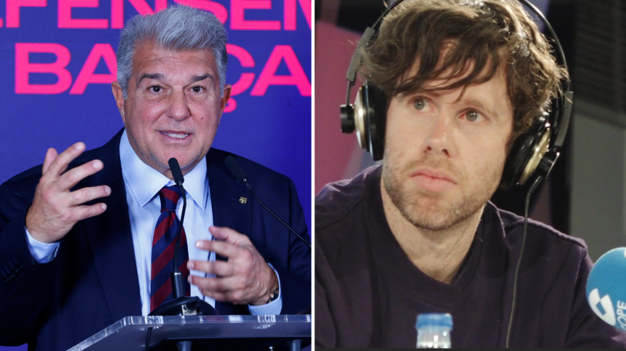 Laporta y Dani Senabre