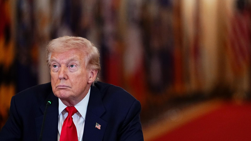 El presidente de Estados Unidos, Donald Trump