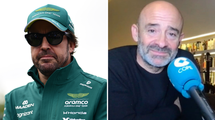 Fernando Alonso y Antonio Lobato