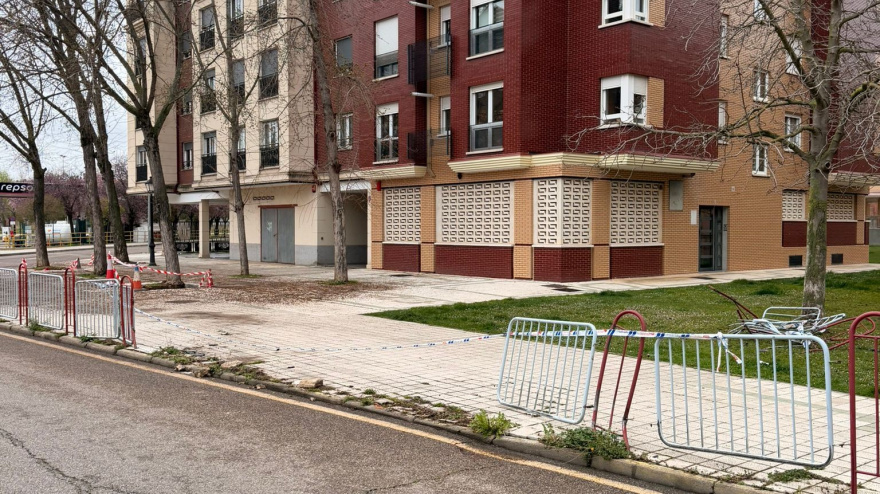 Suceso en la avenida Campos Góticos de Palencia