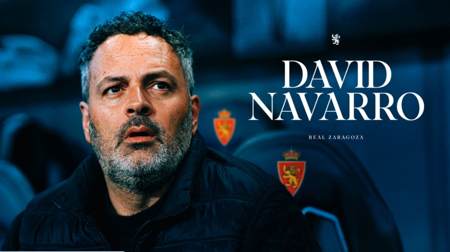 David Navarro dirigirá al Real Zaragoza hasta final de temporada