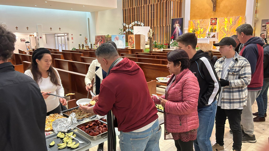 El Hogar San Óscar Romero alberga a unas 25 personas actualmente pero atiende también a gente que está viviendo en la calle o que lo necesita