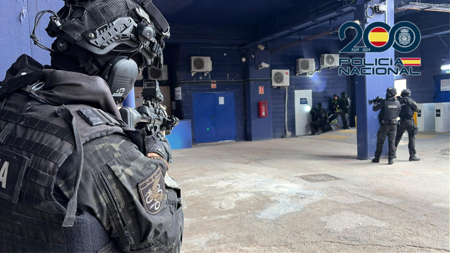 Simulacro de incidente crítico en el Estadio Ciutat de València