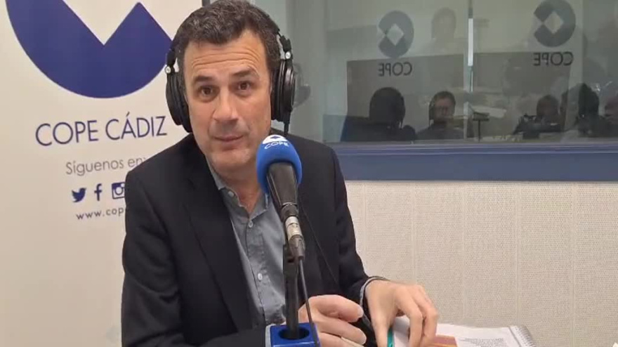Bruno García, alcalde de Cádiz, en COPE