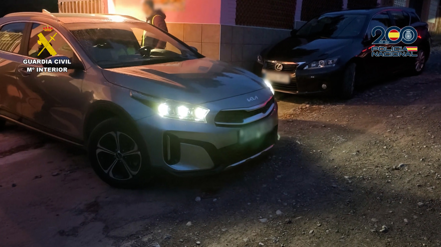 Desarticulado un grupo criminal especializado en el robo de vehículos para su exportación ilegal al extranjero