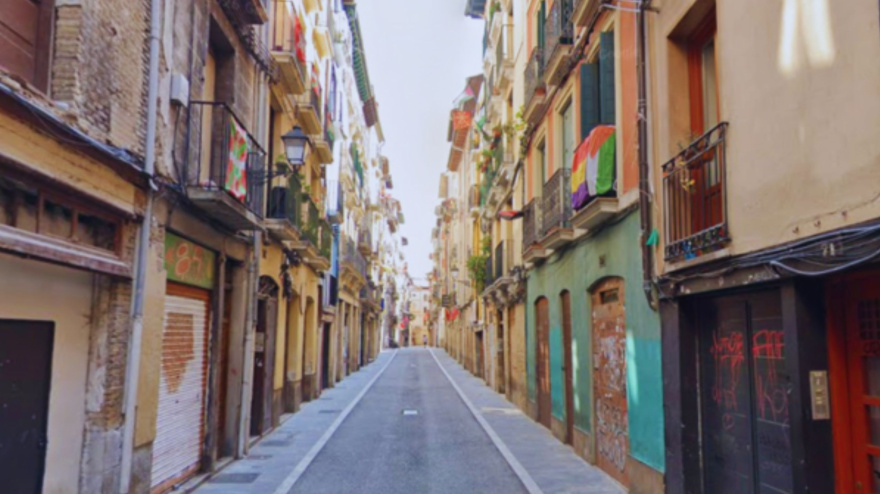 Calle Jarauta de Pamplona