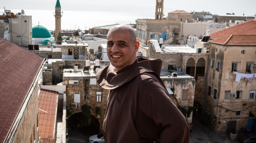 El padre franciscano Toufic Bou Merhi