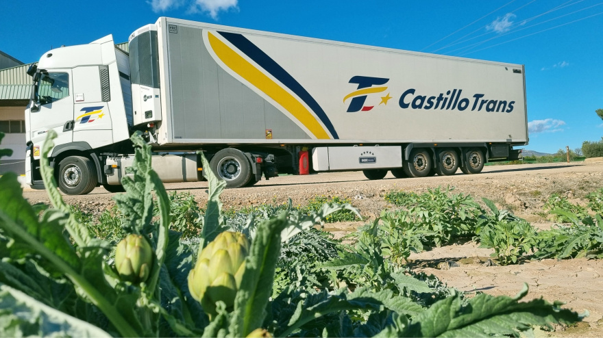 Imagen de archivo de la empresa de transporte Castillo Trans