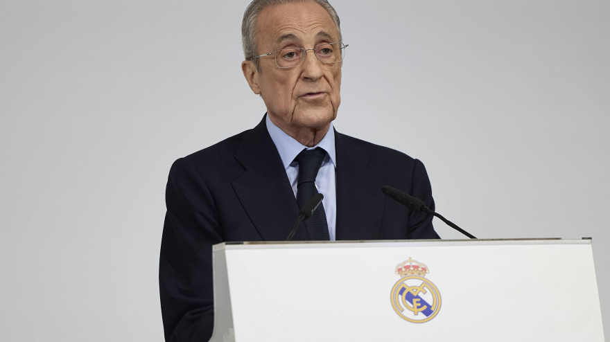 Florentino Pérez, presidente del Real Madrid