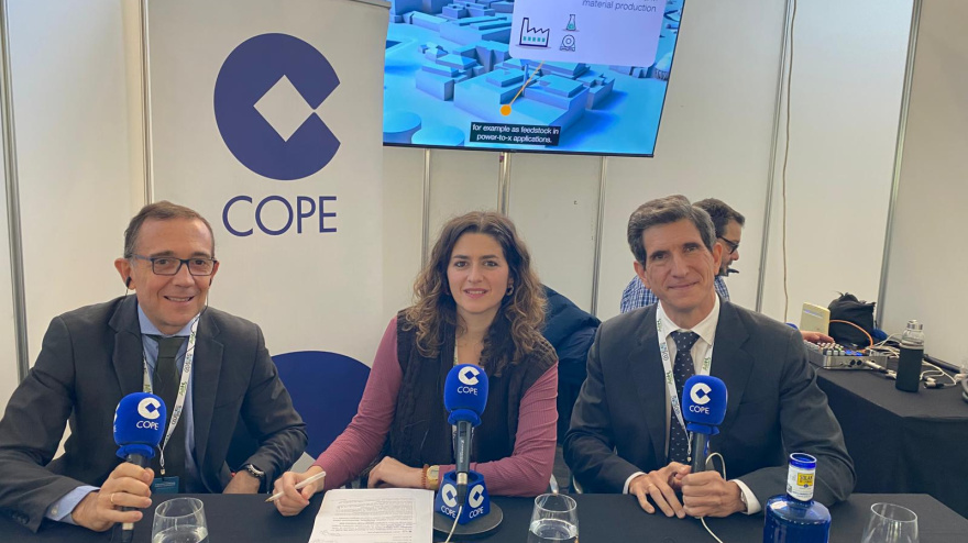 Escucha aquí el programa completo de COPE Más Sevilla en el European Hydrogen Energy Conference