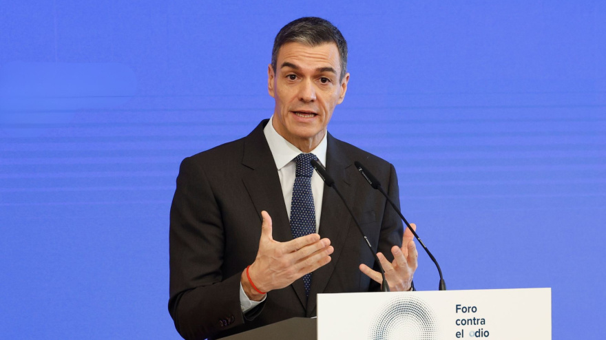 El presidente del Gobierno, Pedro Sánchez