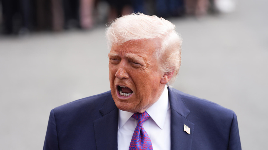 El presidente de Estados Unidos, Donald Trump