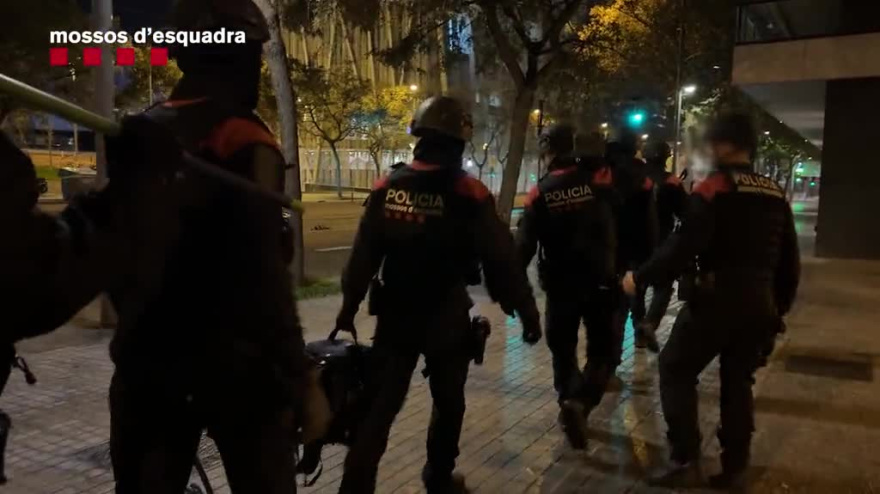 Operativo de los Mossos de Esquadra contra una organización criminal vinculada a la Camorra