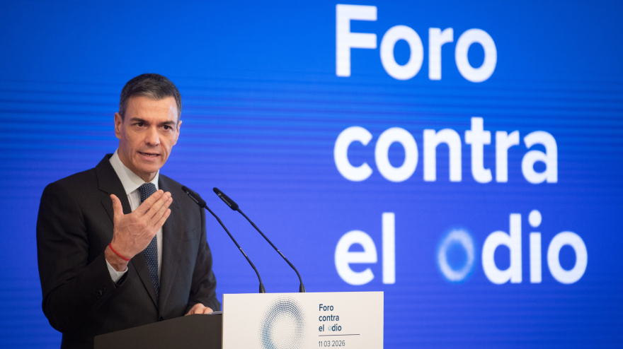 El presidente del Gobierno, Pedro Sánchez