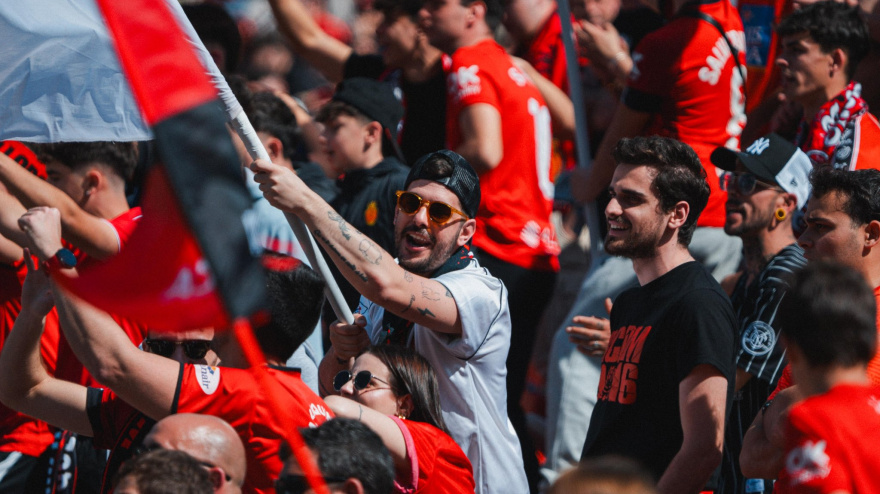 Imagen de archivo de afición mallorquinista