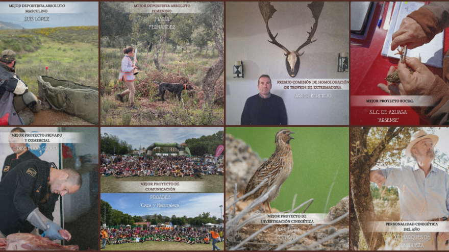 Galardonados FEDEXCAZA