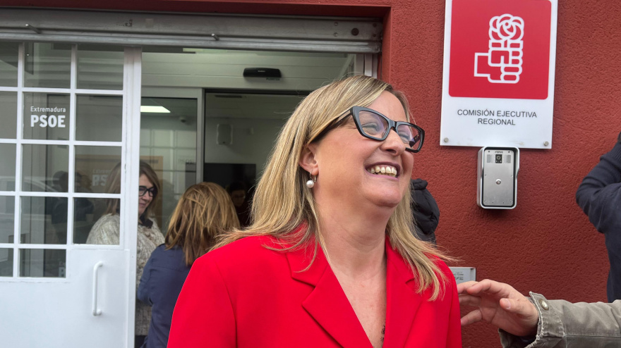 Blanca Martín, precandidata a la Secretaría General del PSOE de Extremadura