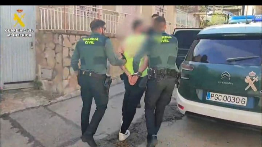 Vídeo de la detención por parte de la Guardia Civil