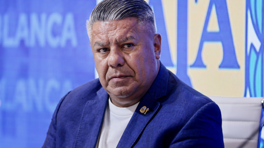 El presidente de la Asociación del Fútbol Argentino (AFA), Claudio Tapia.