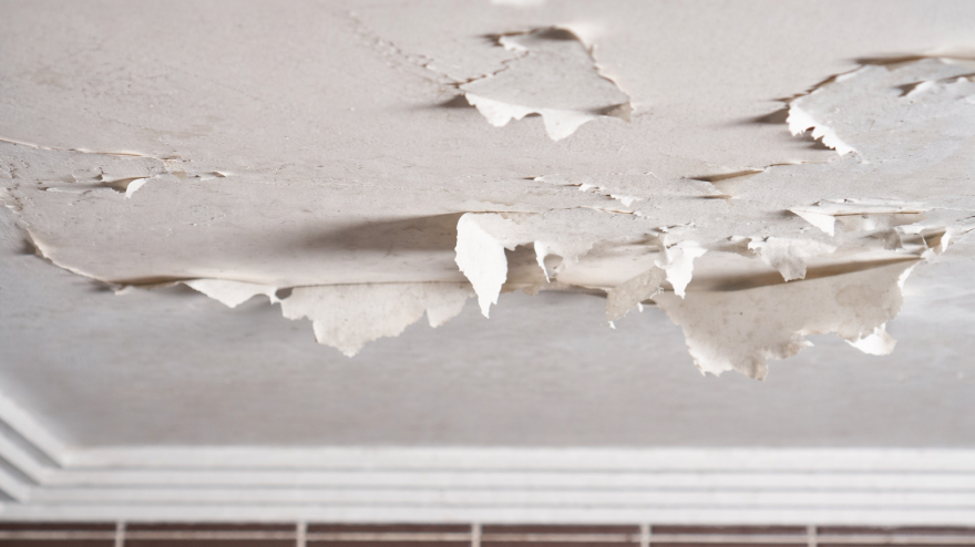 ¿La calefacción puede hacer que el techo se desconche?