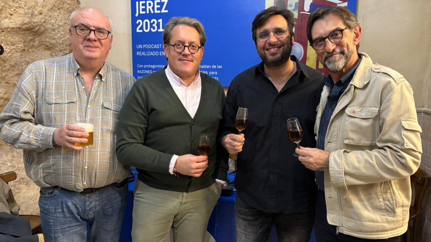 Atilano Pacheco, Fernando Calderón, Francisco José Morales y Gabriel Álvarez