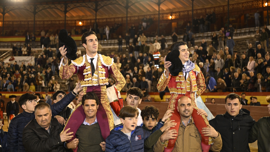 Tomás Rufo y Marco Pérez, a hombros este jueves en Castellón