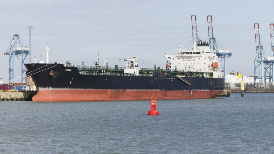 Las autoridades belgas y francesas incautaron el buque "Ethera".