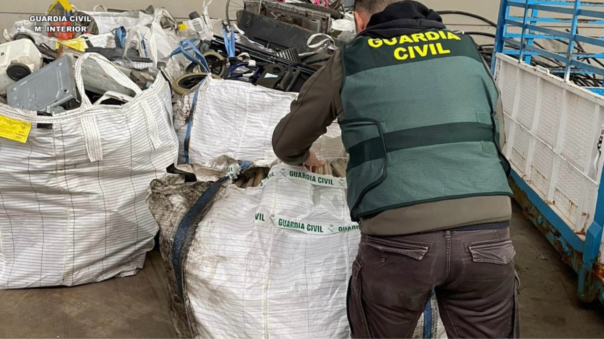 Efectos robados y recuperados por la Guardia Civil