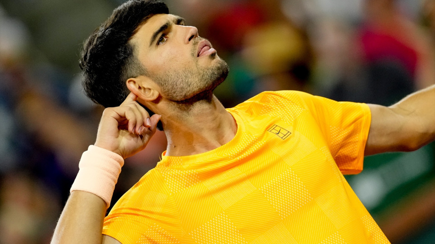 Alcaraz lleva cinco semifinales consecutivas en Indian Wells y aún sigue invicto en 2026.