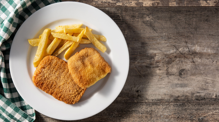 Plato de san jacobo en una imagen de archivo