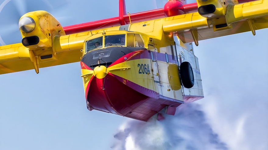 Uno de los hidroaviones del grupo 43