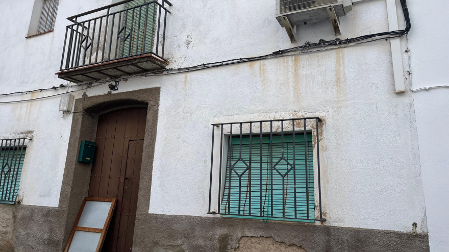 Nombre de la fotoCasa de los hermanos González, en Hornachos, donde se han encontrado los restos de Francisca Cadenas