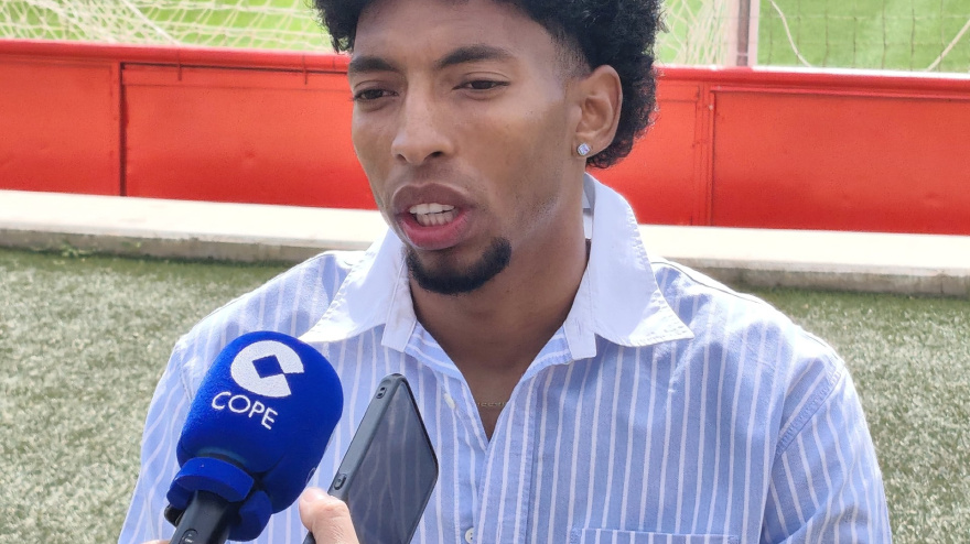 Johan Mojica en la entrevista en DEPORTES COPE BALEARES