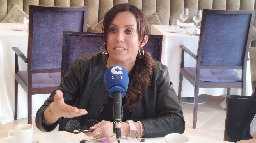 Marta Farrés, alcaldesa de Sabadell, en el programa Converses