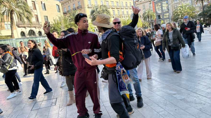 La llegada de Héctor Melgares