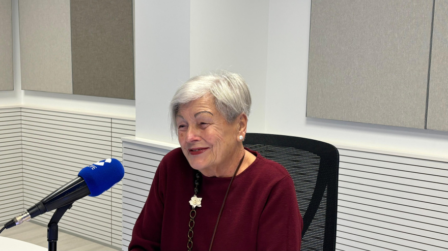 Fina Arcas,presidenta del Centro Ocupacional Pascual Veiga, en COPE Coruña