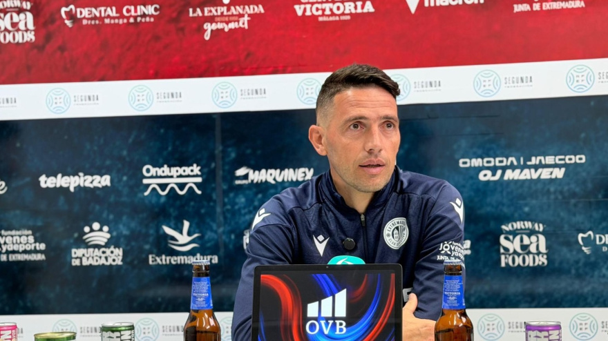 David Rocha, técnico del CD Extremadura
