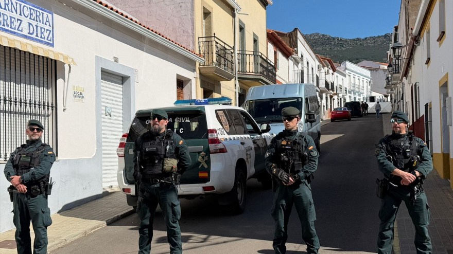 Tercer día de registros en la vivienda de los detenidos en HornachosEUROPA PRESS13/3/2026