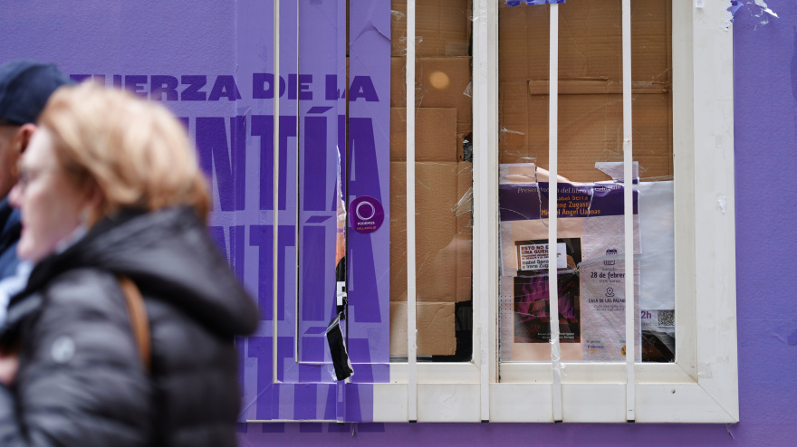 Intento de agresión al candidato de Podemos en Castilla y León