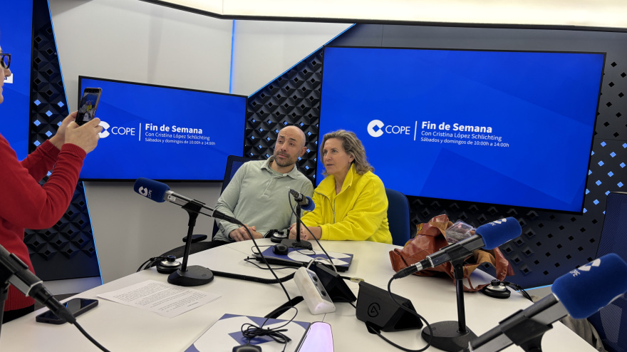 Cris y Fer en el estudio