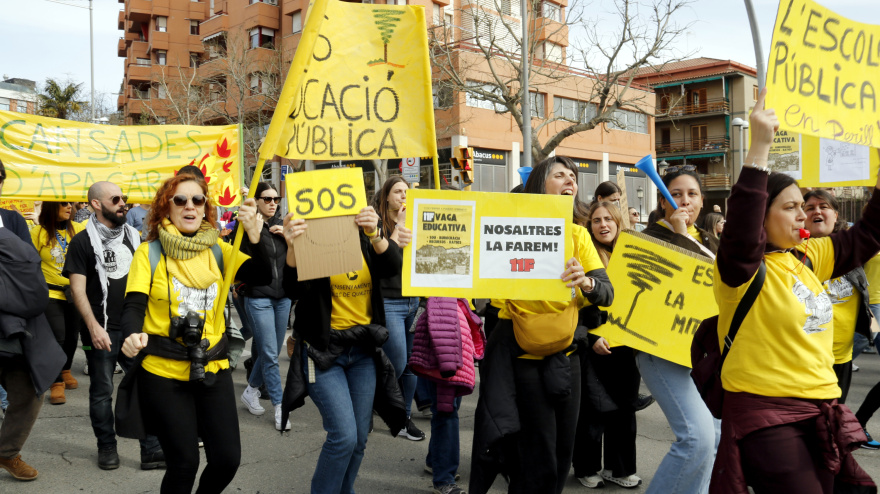 Ha advertido de que si el Govern no atiende a sus demandas, las movilizaciones continuarán y, como consecuencia, "el curso no acabará con normalidad".