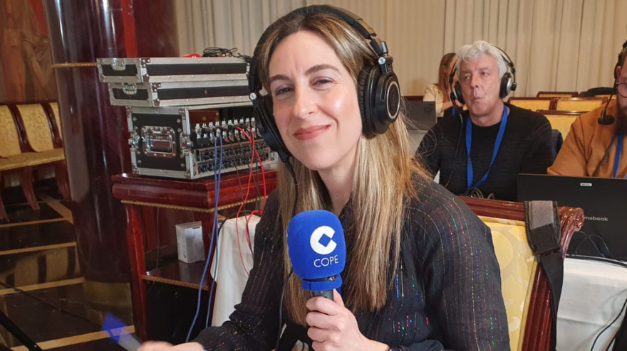 Laura Ríos, noche electoral Castilla y León
