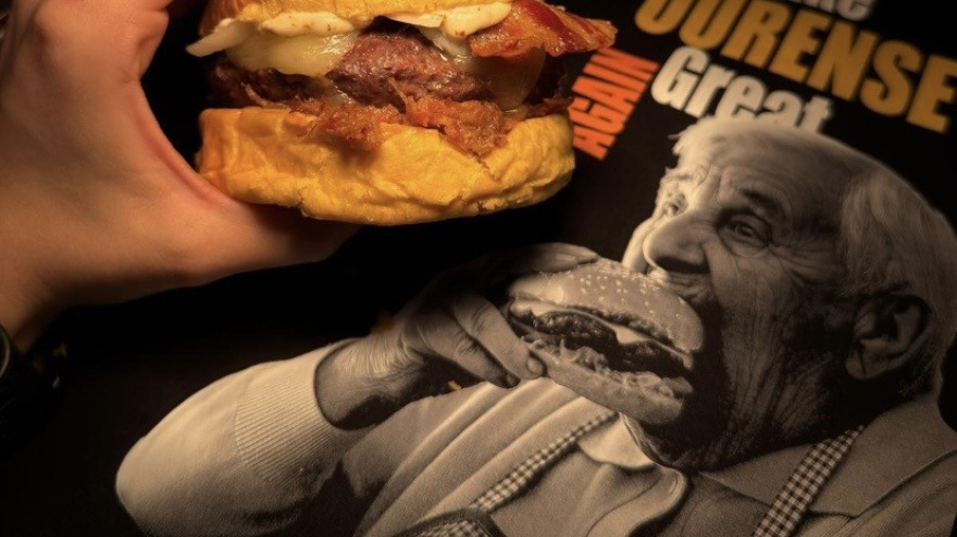 La hamburguesa del Bágoa Gastrobar