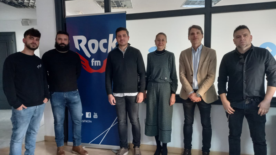 Foto de familia en la entrega de premios de Puro Rock