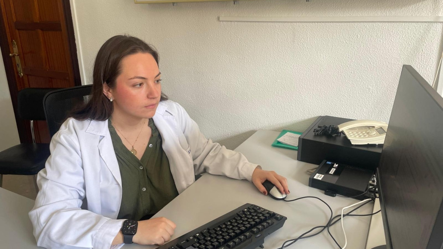 Ana Lardiés hizo sus prácticas en centros del Cinca Medio