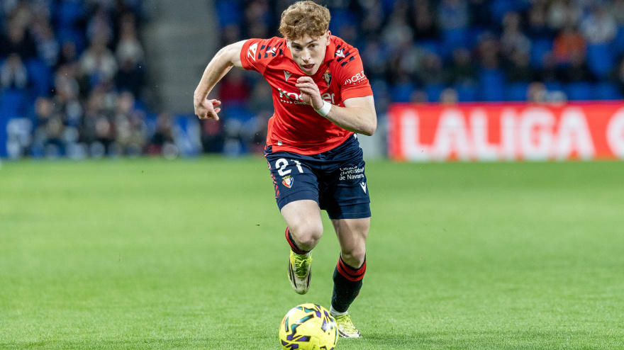 Víctor Muñoz, jugador de Osasuna