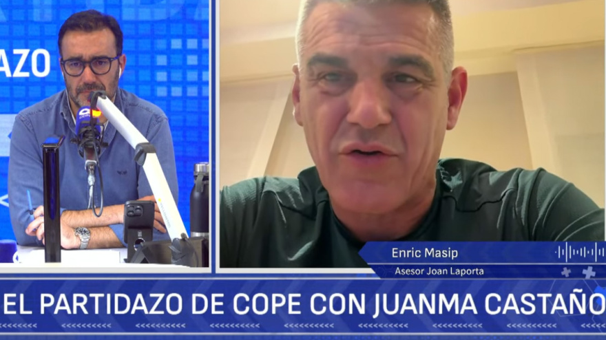 Enric Masip, en El Partidazo de COPE