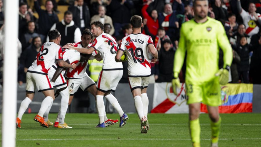 Ryan, tras recibir el gol del Rayo en el minuto 94